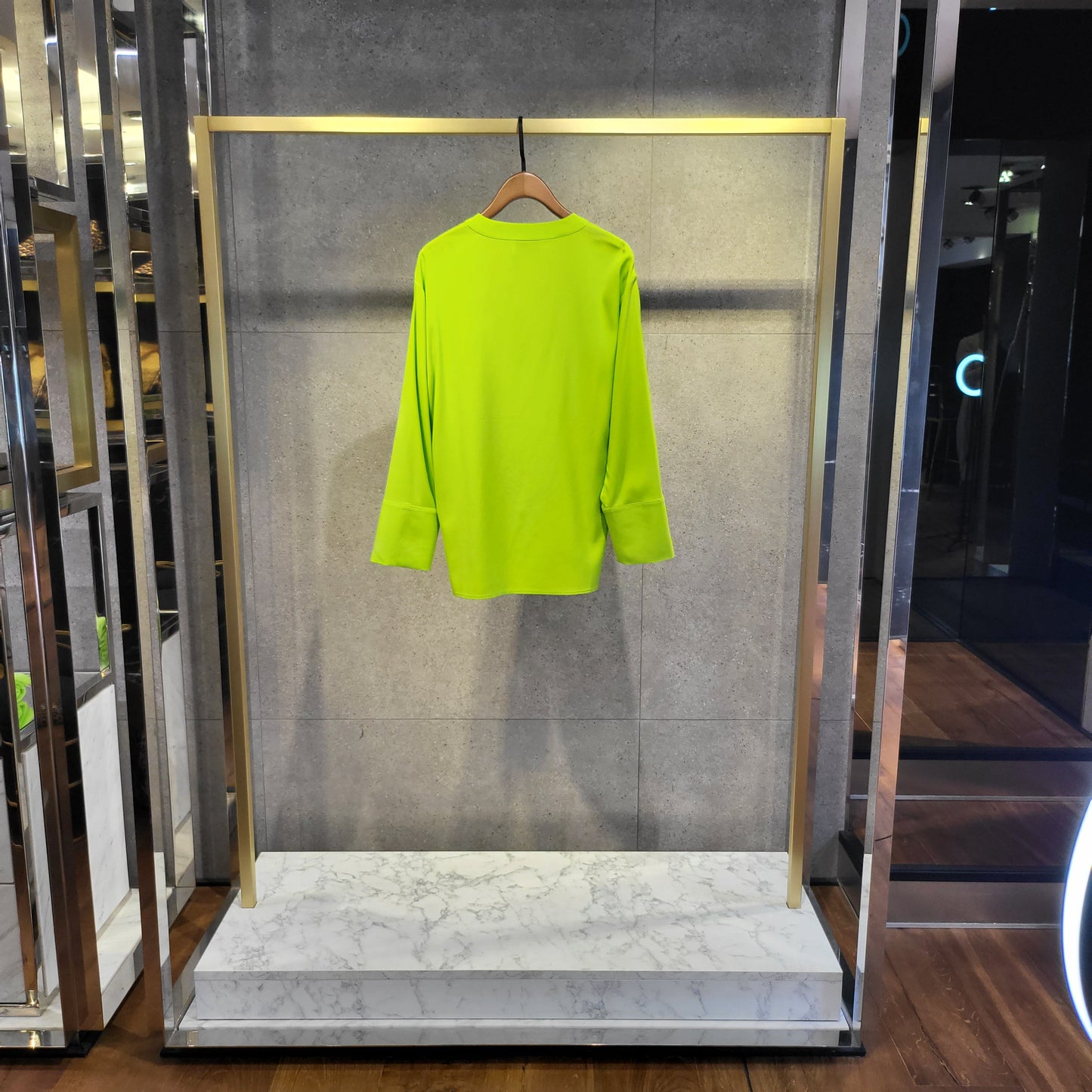 CHEMISE EN SOIE UNI HERZEN'S ANGELEGENHEIT