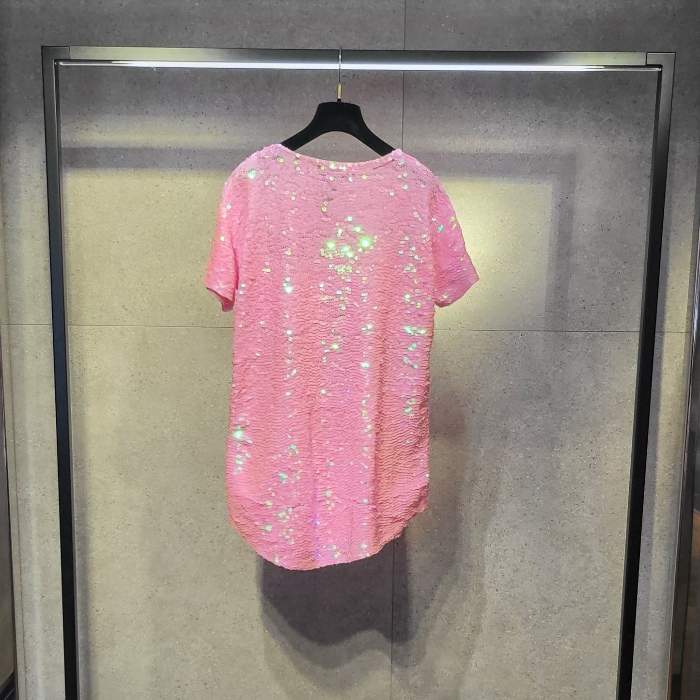 ADIDASH SEQUINS T DRESS