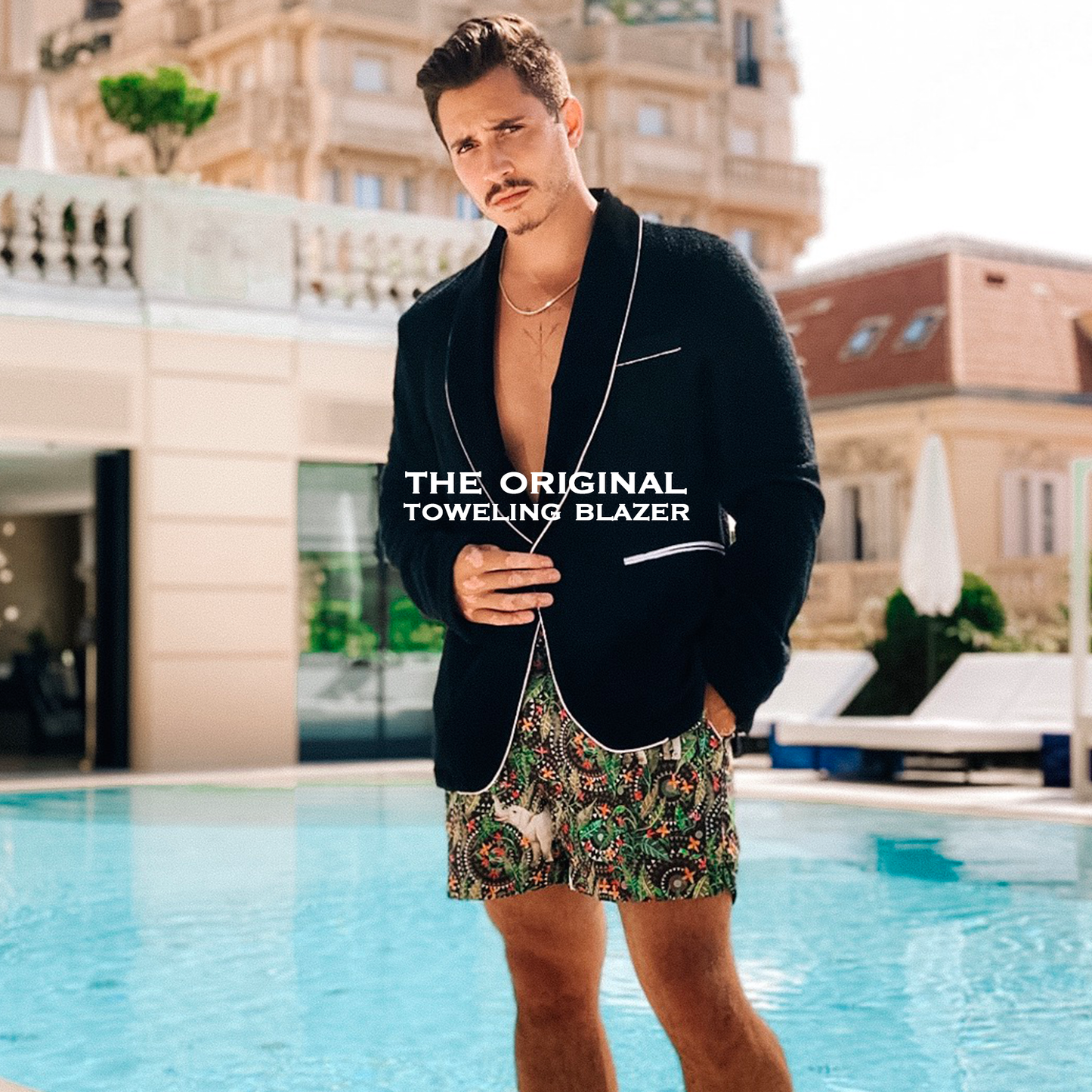 LE 55 TOWELING BEACH BLAZER