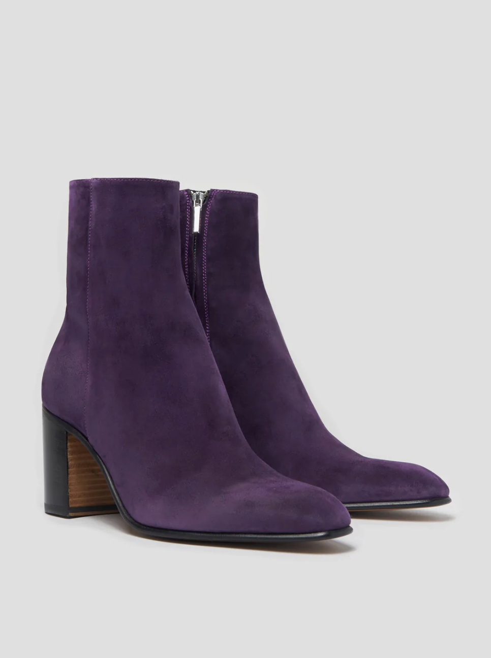 JANIS 80 MM EN DAIM VIOLET