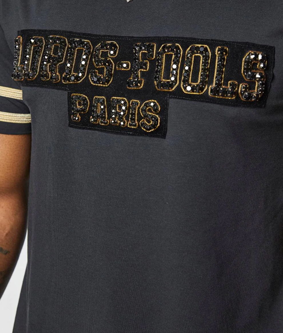 TSHIRT DIAMANTE NERO