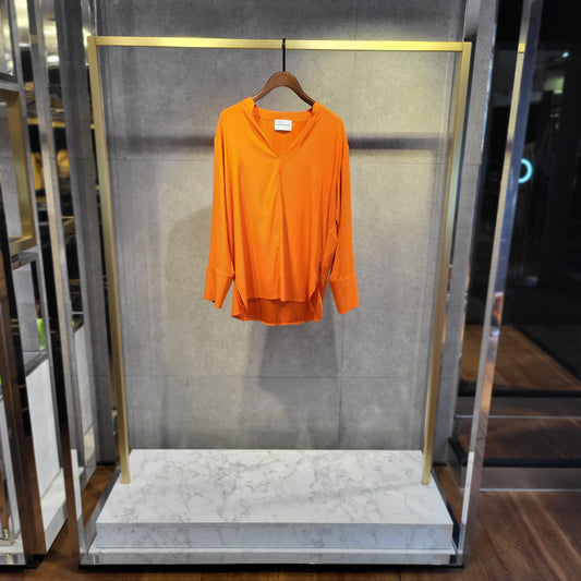 CHEMISE EN SOIE UNI HERZEN'S ANGELEGENHEIT