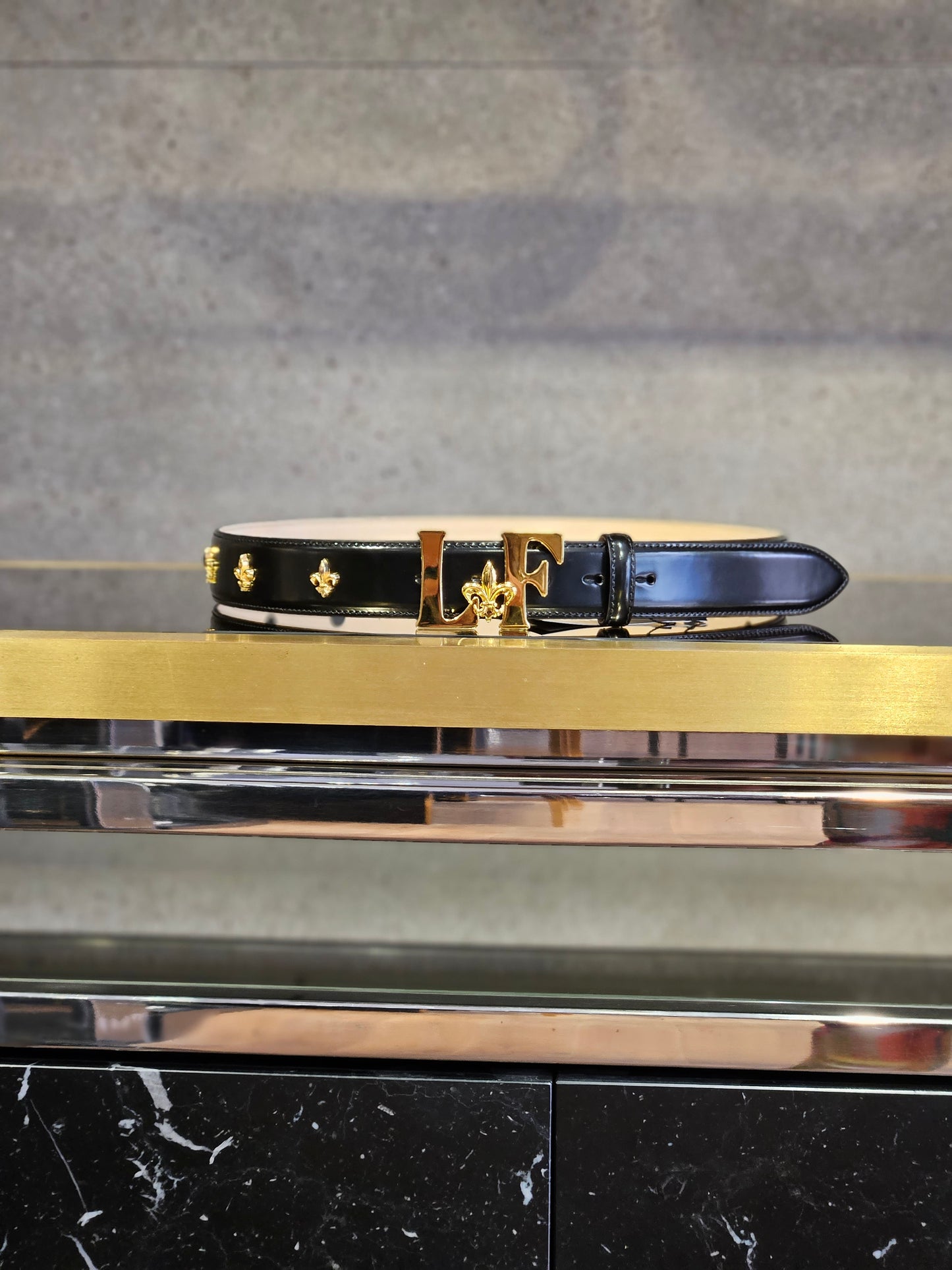 CEINTURE CUIR LISSE LF
