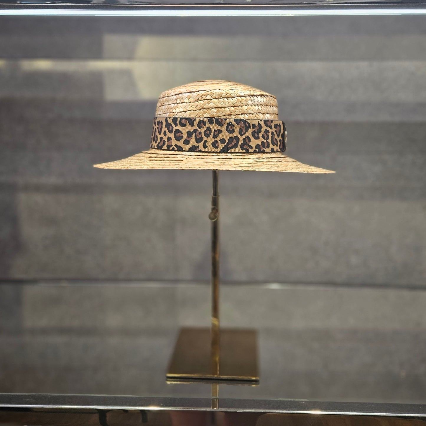 BOATER STRAW HAT