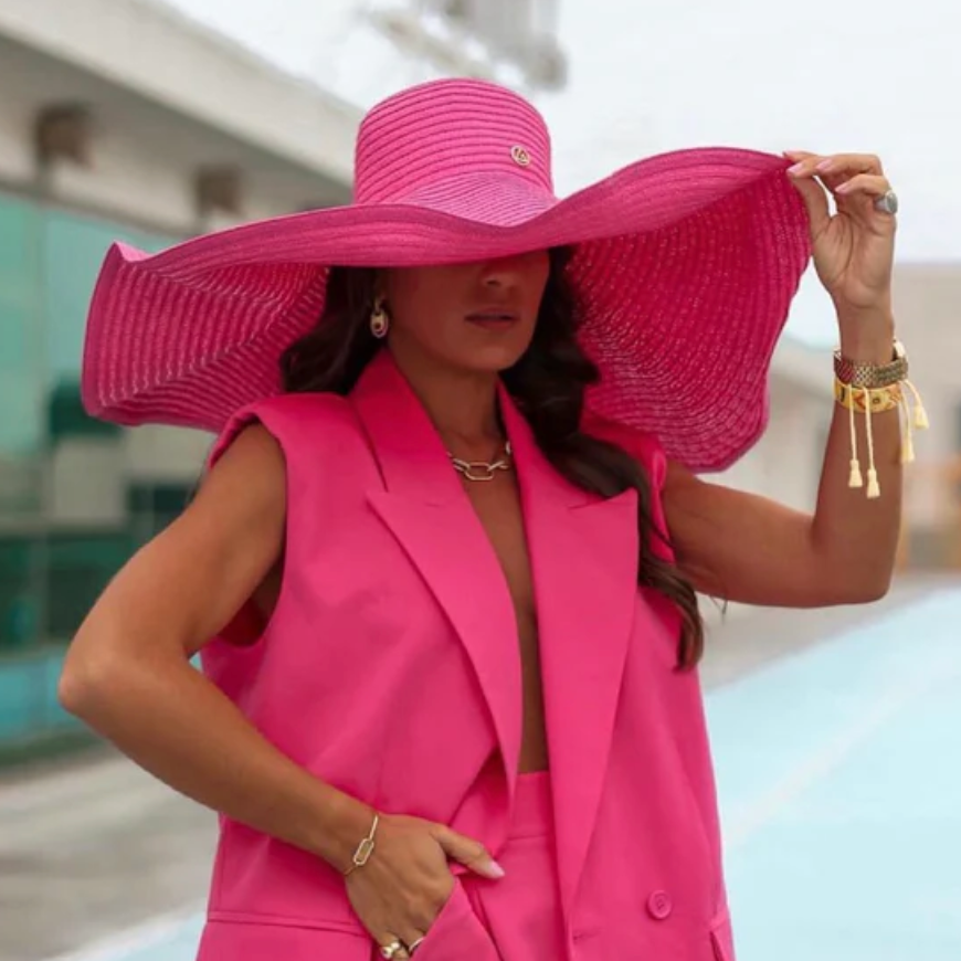MAXI STRAW HAT