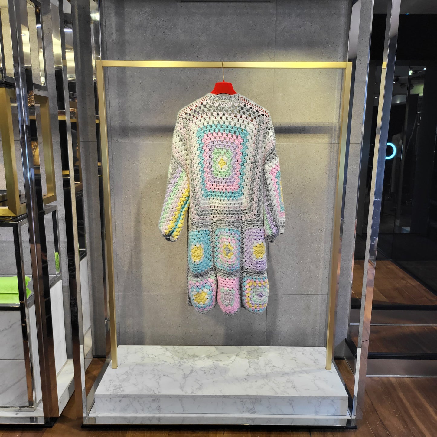 CROCHET COAT -HANDMADE-