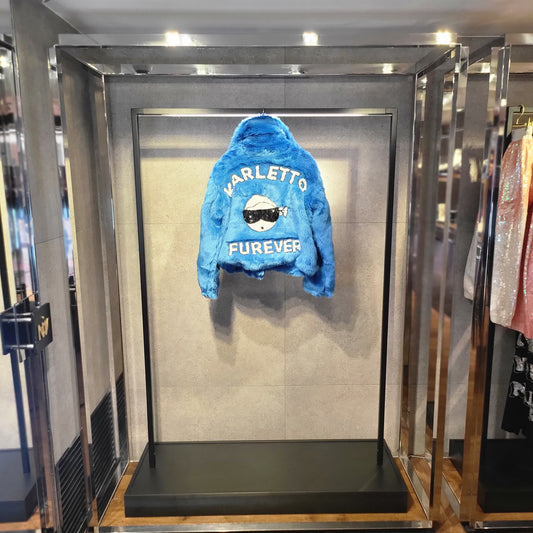 KARLETTO FUREVER FAUX FUR JACKET
