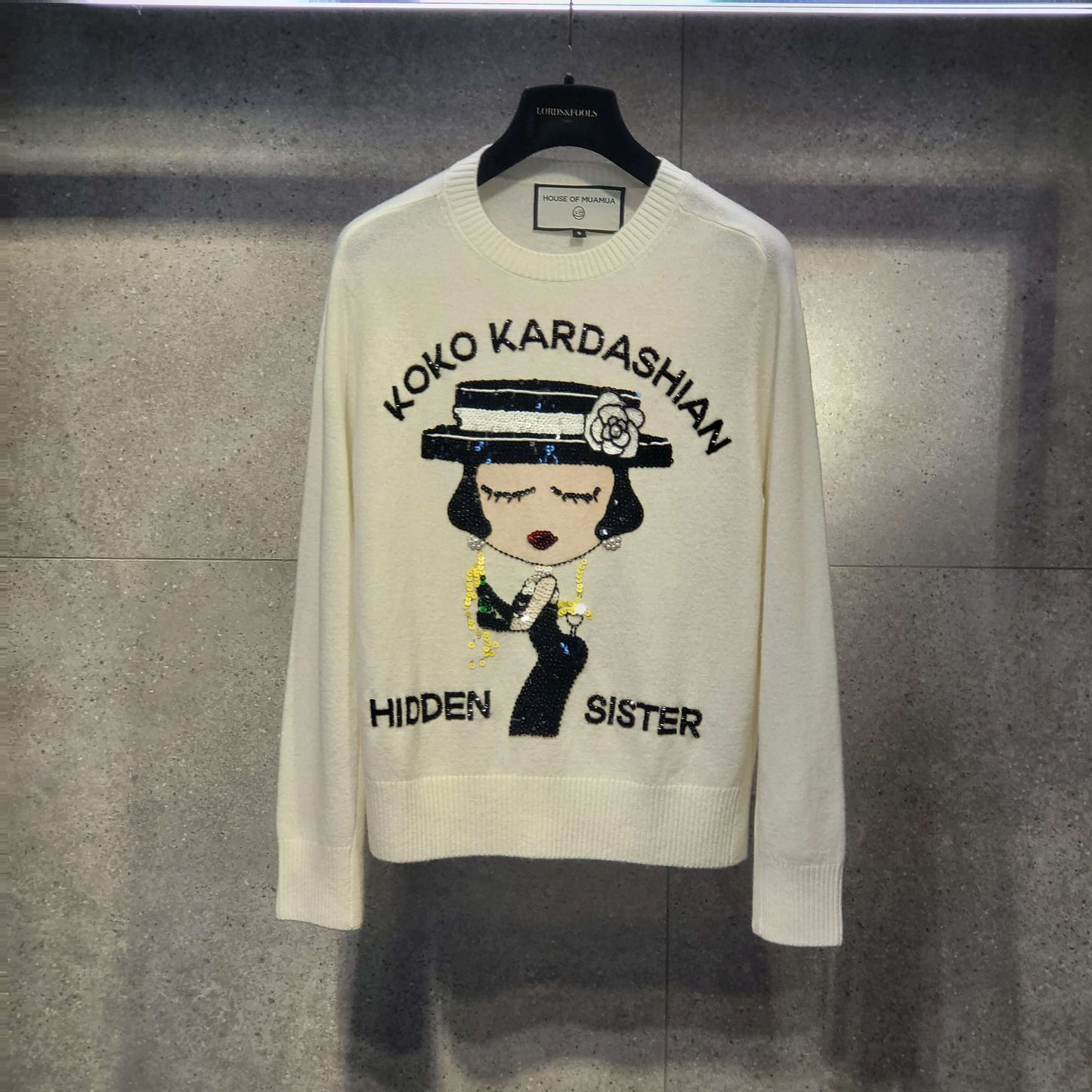 "COCO KADASHIAN" WOOL SWEATER