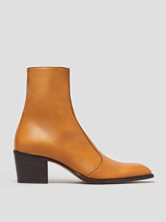 ROMAN 60 MM EN CUIR DE VEAU TAN